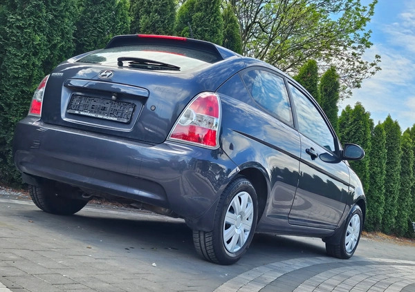 Hyundai Accent cena 6400 przebieg: 200000, rok produkcji 2008 z Ełk małe 211